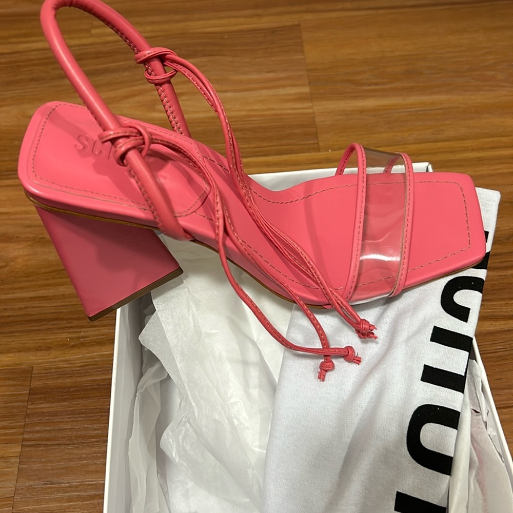 Schutz heel sandals